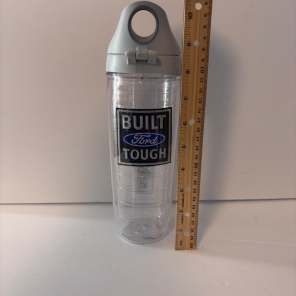 Tervis 20 oz Cup Flip Top Official Licensed Product Built Ford Tough - Picture 2 of 7